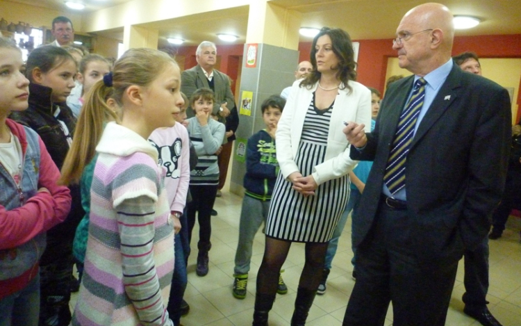 Kaposszekcsőre látogatott Ilan Mor Izrael Állam magyarországi nagykövete