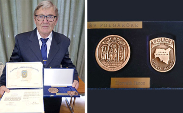 Horváth János az Év Tolna vármegyei polgárőre