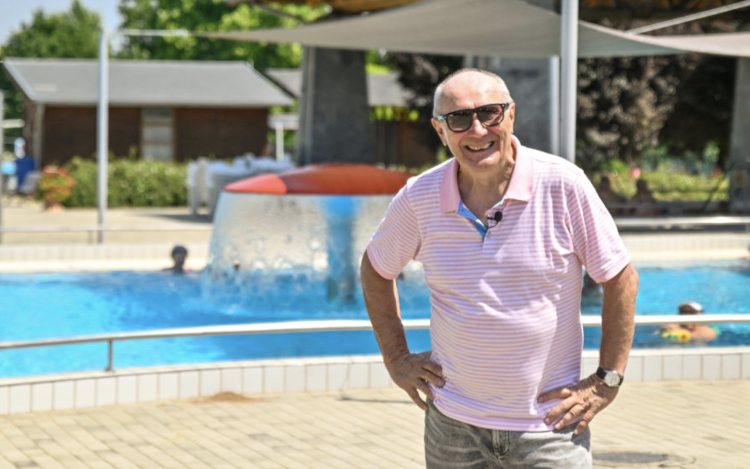 Németh Lajos jelenti: „A Szigetvári Gyógyfürdő fölött, mindig ragyog az ég!”