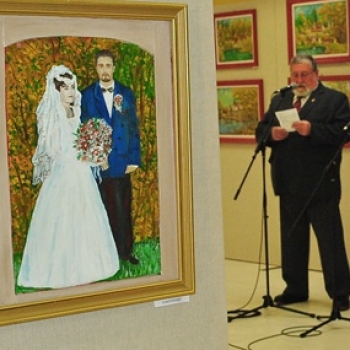 Bartos János festménykiállításának megnyitója 2012.04.13.