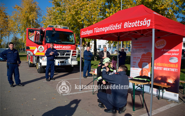  A lakás- és kéménytüzek megelőzéséről tájékozódhatott a lakosság Dombóváron